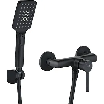 Vodovodní baterie Laveo ALITA nástěnná sprchová baterie se sprchovou sadou BVA_741D