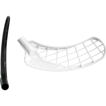 Florbal UNIHOC Epic hard PE Eco White R - Pravá ruka dole/Bílá ECO/tvrdá - hard (PE-H)