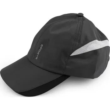 Deštník Letní kšiltovka unisex rychleschnoucí šedá 1 ks