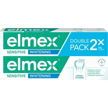 Dentální hygiena Elmex Sensitive Whitening Double Pack zubní pasta, 2x75ml