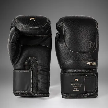 Boxerské rukavice Boxerské rukavice Venum Impact Evo Scales - Black Velikost: 14oz
