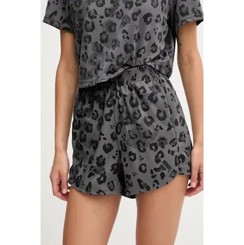 Dámské kraťasy Tréninkové šortky adidas Performance dámské, šedá barva, high waist, JN2641 90X, vel. XXS