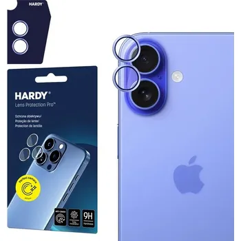 3mk HARDY Lens Protection Pro skla na fotoaparát Apple iPhone 17 mlhově modrá