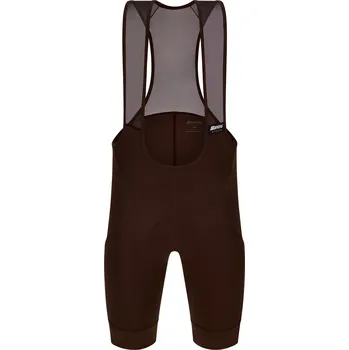 Cyklistické kalhoty SANTINI Kraťasy se šlemi RTR Brown 4XL
