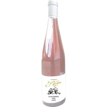 cuvée ORANGE 2024, moravské zemské víno, Vinařství U Křížku, suché