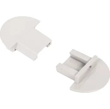 LED lišta Koncovka vestavného profil lištau V2 - Koncovka plná - LED Solution - 69128/PLN - 69128/PLN