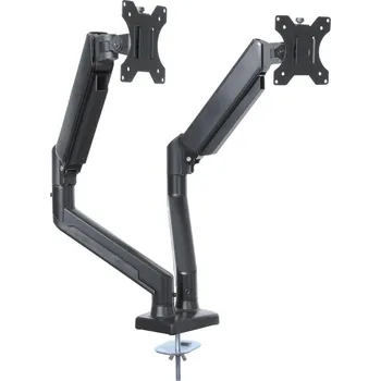 Držák monitoru ART Držák pro 2 monitory 13-32" UM-116 Plynová podpěra 2-9 kg
