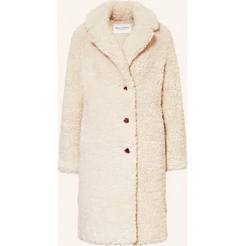 Dámský kabát Marc O'polo Dámský Plyšový Kabát, krémová, 38