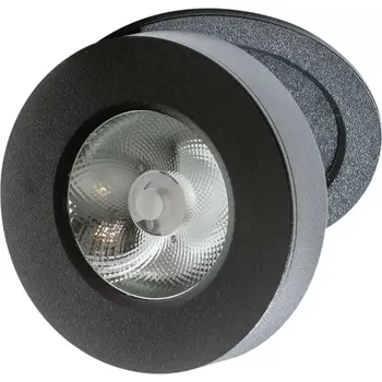 Bodové svítidlo Bodové světlo Frida 7W 3000K černé do sádrokartonu