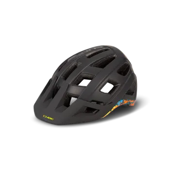 Cyklistická přilba CUBE Helma BADGER black'n'splash Velikost: S (52-56)