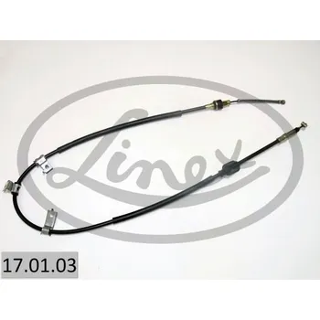 Lanko parkovací brzdy Tažné lanko, parkovací brzda LINEX 17.01.03