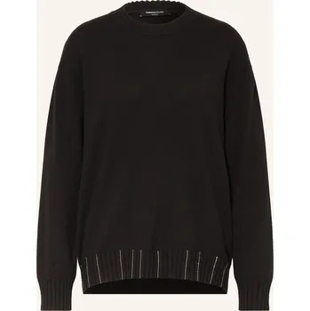 Dámský svetr Fabiana Filippi Dámský Svetr S Ozdobnými Kamínky, černá, 36