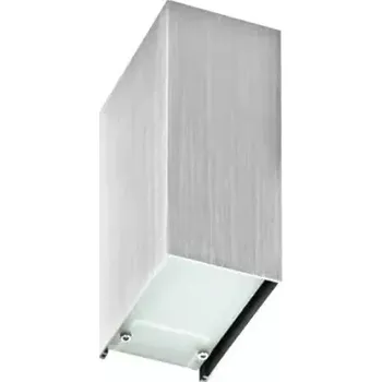 Nástěnné svítidlo Designové nástěnné svítidlo Raul hliníkové