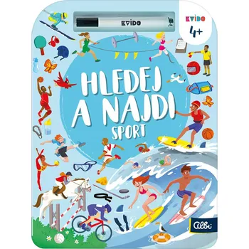 Společenská hra ALBI HRA Kvído Hledej a najdi: Sport set s fixem | 18