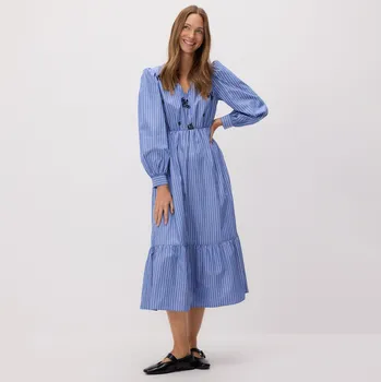 Dámské šaty Reserved - Šaty s ozdobnými aplikacemi - tmavomodrá - 869IV-59X - 869IV-59X-S