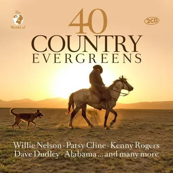Zahraniční hudba Kompilace - 40 country evergreens, 2CD, 2021
