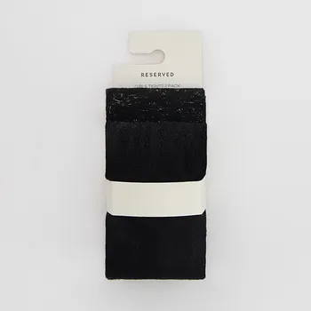 Dívčí spodní prádlo Reserved - Sada 2 punčocháčů - černý - 317GU-99X - 317GU-99X-U98