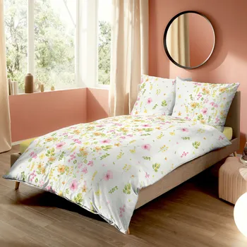 Povlečení Kaeppel | Krepové povlečení Bijoux sonne, 140x200, 70x90