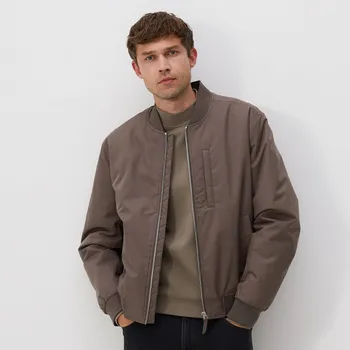 Pánská mikina Reserved - Mikina se stojáčkem - béžová - 8067H-08X - 8067H-08X-S