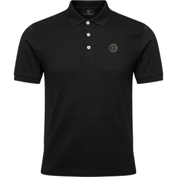 PLEIN SPORT Alpha Black polo tričko XL Černá