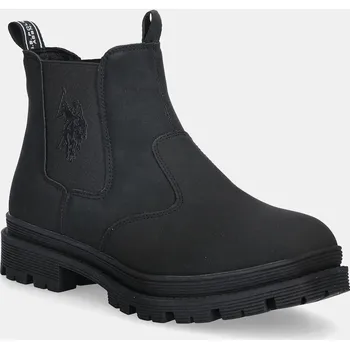 Pánské tenisky Boty s gumou U.S. Polo Assn. BERLIN003 BERLIN003M.EH1 černá 99X, EUR 45