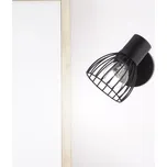 Industriální bodové svítidlo Fiumicino černé