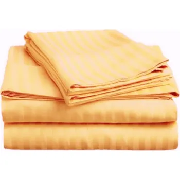 ATLAS GRADEL 170/255 pomerančová žlutá, 20mm hotelový pruh 145cm / METRÁŽ NA MÍRU