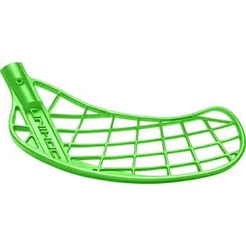 Florbalová čepel UNIHOC Player medium PE neon orange R - Pravá ruka dole/Oranžová/středně tvrdá - medium (PE)