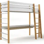 Dolmar Patrová postel s psacím stolem Niko Provedení - vyberte: Bílá + dub přírodní