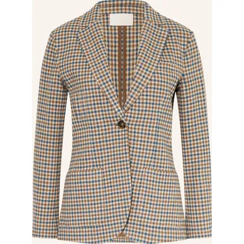 Dámské sako Circolo 1901 Dámský Blejzr, světle hnědá / modrá / krémová, 40