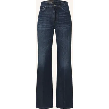 Dámské džíny Dondup Dámské Wide Leg Džíny Amber, 800 schwarzblau, 32