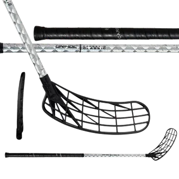 Florbal UNIHOC Stick Unilite Carbskin Titan 29 Silver Classic100 cm R - 100 (111) cm/Pravá ruka dole