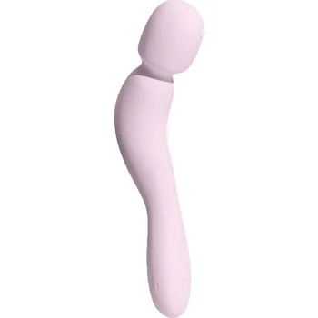 Dildo Dame Products Com silikonová masážní hlavice pudrově růžová