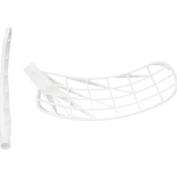 Florbalová čepel UNIHOC Unilite Titan hard PP White L - Levá ruka dole/Bílá/tvrdá - Titan (PP-H)