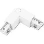 Track 3Line L Connector Left White