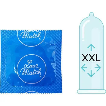 Kondom Love Match King Size XXL 1 ks