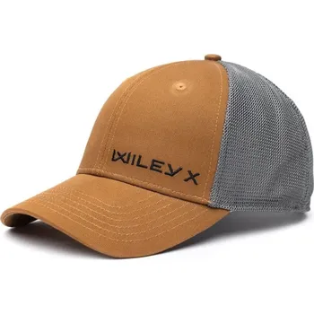 Čepice Čepice baseball WILEY X TAN horizontální logo