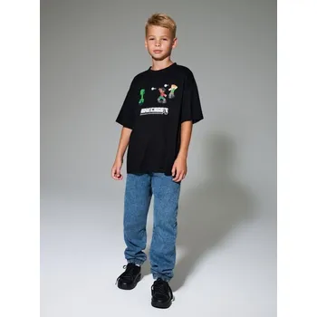 Sinsay - Zateplené jogger kalhoty s fleecovou podšívkou - modrá - 716EN-55J - 716EN-55J-152