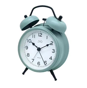 Budík JVD Ručkový analogový netikající budík JVD SRP2219.1 s mechanickým zvoněním