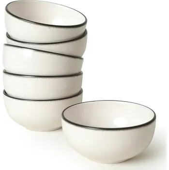 Bílé keramické misky v sadě 6 ks – Hermia ID_1669072