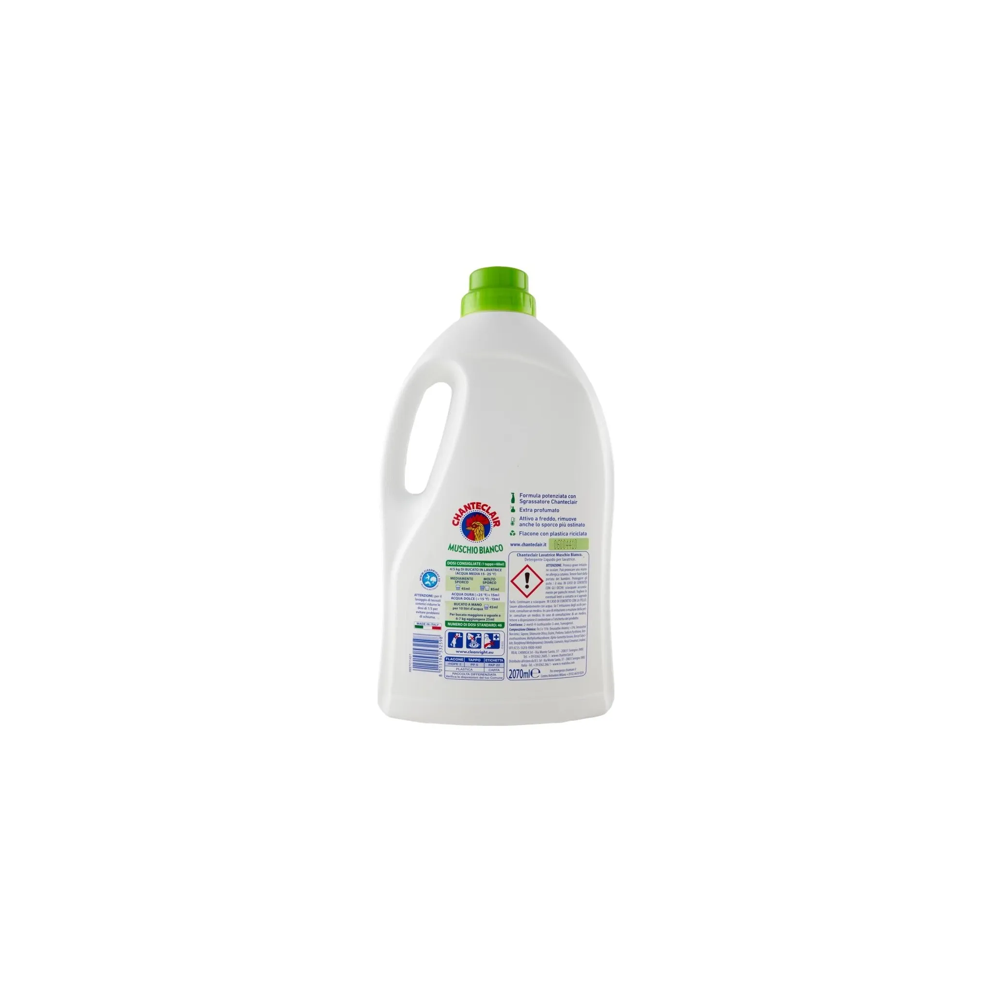 Fotografie 2 - Prací gel Chante Clair Lavatrice Muschio Bianco 2,07 l