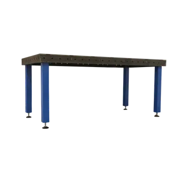 Dílenský stůl ZLKL Svařovací stůl 2000 x 1000 X 100 mm částečně svařený