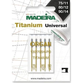 Jehly Madeira 130/705H TITANIUM UNIVERSAL (2x75/11, 2x80/12, 90/14)