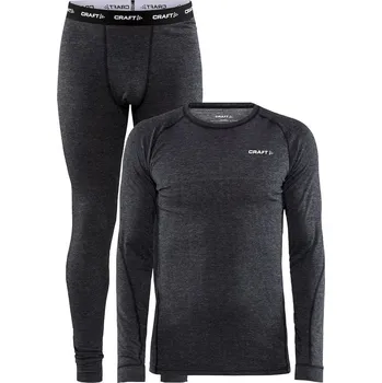 Set pánského termoprádla Pánský funkční set Craft Core Wool Merino Velikost: M / Barva: šedá