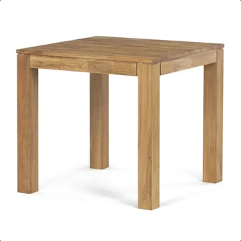 Jídelní stůl Jídelní dřevěný stůl z masivu 80x80cm, Autronic DS-H080 DUB