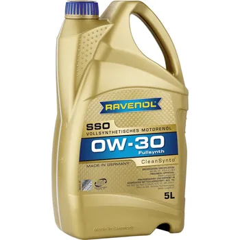 Auto-moto RAVENOL SSO 0W-30 USVO® 4+1L ZDARMA (Syntetický motorový olej Ravenol SSO 0W-30)