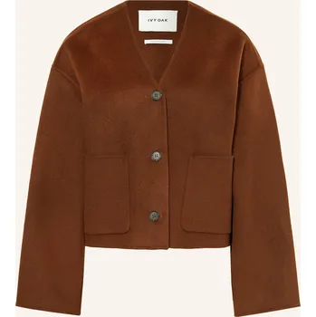 Dámský svetr Ivy Oak Dámská Bunda Jeneva, hnědá, 40