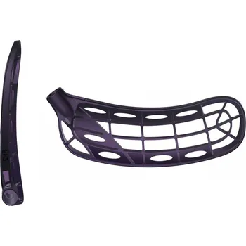 Florbalová čepel FATPIPE Jab hard PP Space Grey R - Pravá ruka dole/Šedá/tvrdá - PP Hard (PP-H)