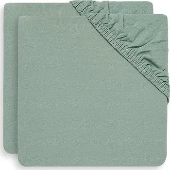 Prostěradlo Jollein Prostěradlo Ash Green 2 ks