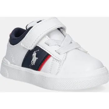 Chlapecké tenisky Dětské tenisky Polo Ralph Lauren FRAZIER PS bílá barva, RL03419101 00X, EUR 20